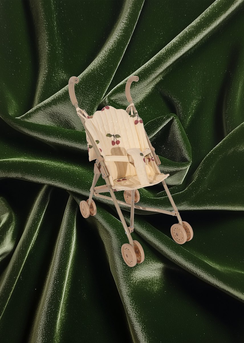   Poppen Buggy | Ma Grande Cerise Pink Glitter